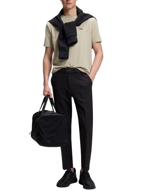 T-shirt in cotone stretch Boss Green | 50506373275